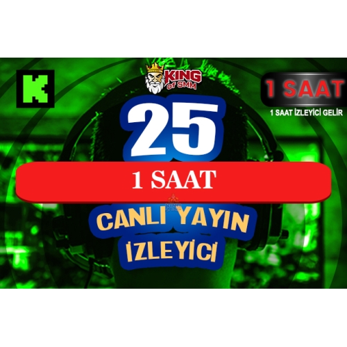  ⚜️1 SAAT  25 KICK CANLI YAYIN İZLEYİCİ